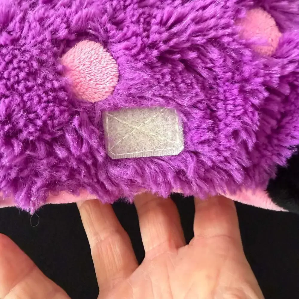 Pillow Pets Pee-Wees Purple Ladybug Plush Pillow